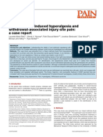 Linking Opioid-Induced Hyperalgesia and Withdrawal