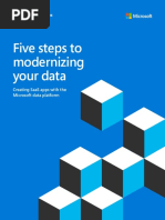 Ebook ISV Five Steps To Modernizing Your Data