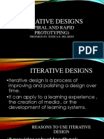 Iterative Designs (Spiral and Rapid Prototyping) PPTX