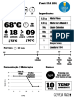Receita Mango Magic Fruit IPA Cerveja Facil 20L