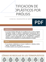 Identificación de Termoplásticos Por Pirólisis
