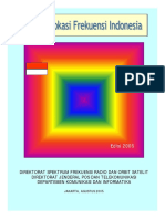 Tabel Alokasi Frekuensi Nasional PDF