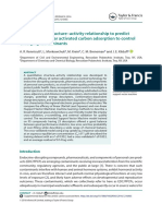 A Quantitative Structure-Activity Relationship To Predict Efficacy of Granular Activated Carbon Adsorption To Control Emerging Contaminants