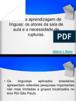 Ensino e Aprendizagem de Línguas