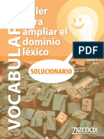 Ziemax Solucionario Vocabulario Nivel F PDF