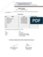 Surat Tugas Relawan Sialang