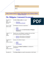 The Philippine Centennial Documents: History Search