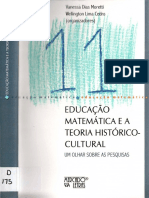 2017 - Radford A teoria da Objetição e seu lugar na pesquisa sociocultural em educação matemática