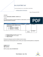 Cotizacion de Aislamiento Termico PDF