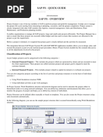 SAP Project System User Manual | PDF | Invoice | Economies