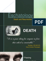 2nd Session On Eschatology Death and Resurrection PDF