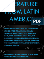 Literature From Latin America