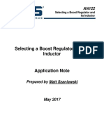 AN122 Selecting a Boost Regulator and Its Inductor.pdf