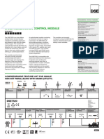 Auto Mains Failure & Instrumentation Control Module: Genset