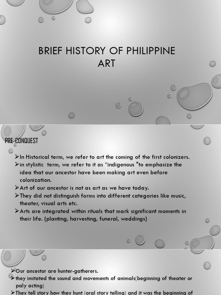 Brief History of Philippine ART | PDF