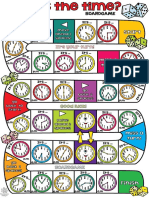 Whats The Time Boardgame Activities Promoting Classroom Dynamics Group Form - 77735 BOARD FGAME