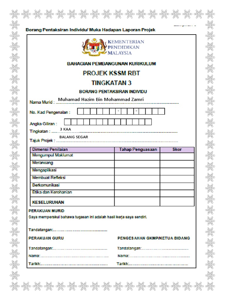 Contoh Laporan Promosi Produk Kerajinan