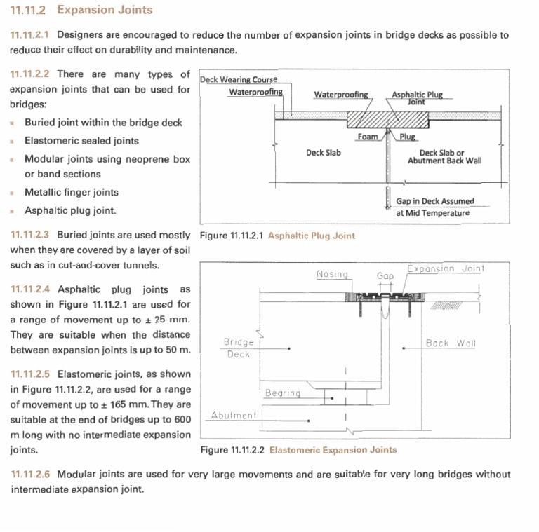 Expansion Joint Specs PDF Materials Building Technology