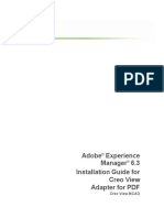 Adobe Experience Installation Guide For Creo en