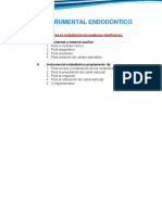 Instrumental Endodoncico y Esterilización PDF