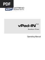 VPad in Operators Manual Rev D