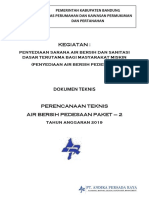 Usulan Teknis Perencanaan Air Persih Pedesaan