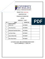 Principle of Marketing Group Assignment Report_Final 050419