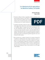 La Relevancia de La Agricultura en América Latina y El Caribe