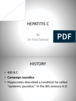 Hepatitis C: by DR Faiza Samad