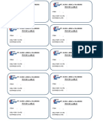 Food Lable Food Lable: Pt. Surya Boga Mandiri Pt. Surya Boga Mandiri