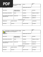 Pull Out Form | PDF