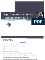 Top 10 Trends in Business Intelligence For 2010