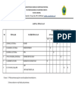 Jadwal Pengayaan