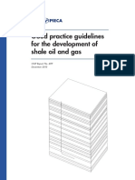 Good Practice Guidelines For The Development of Shale Oil and Gas