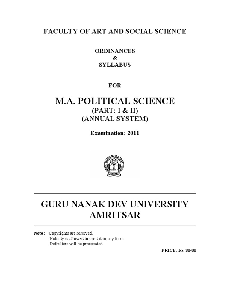 political science undergraduate thesis examples