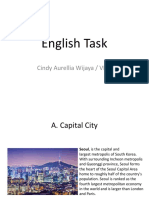 English Task: Cindy Aurellia Wijaya / VII-4