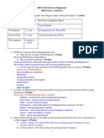 BPS2110 Midterm 1 Answers