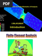 I.Rajkumar: Introduction To Finite Elements of Analysis