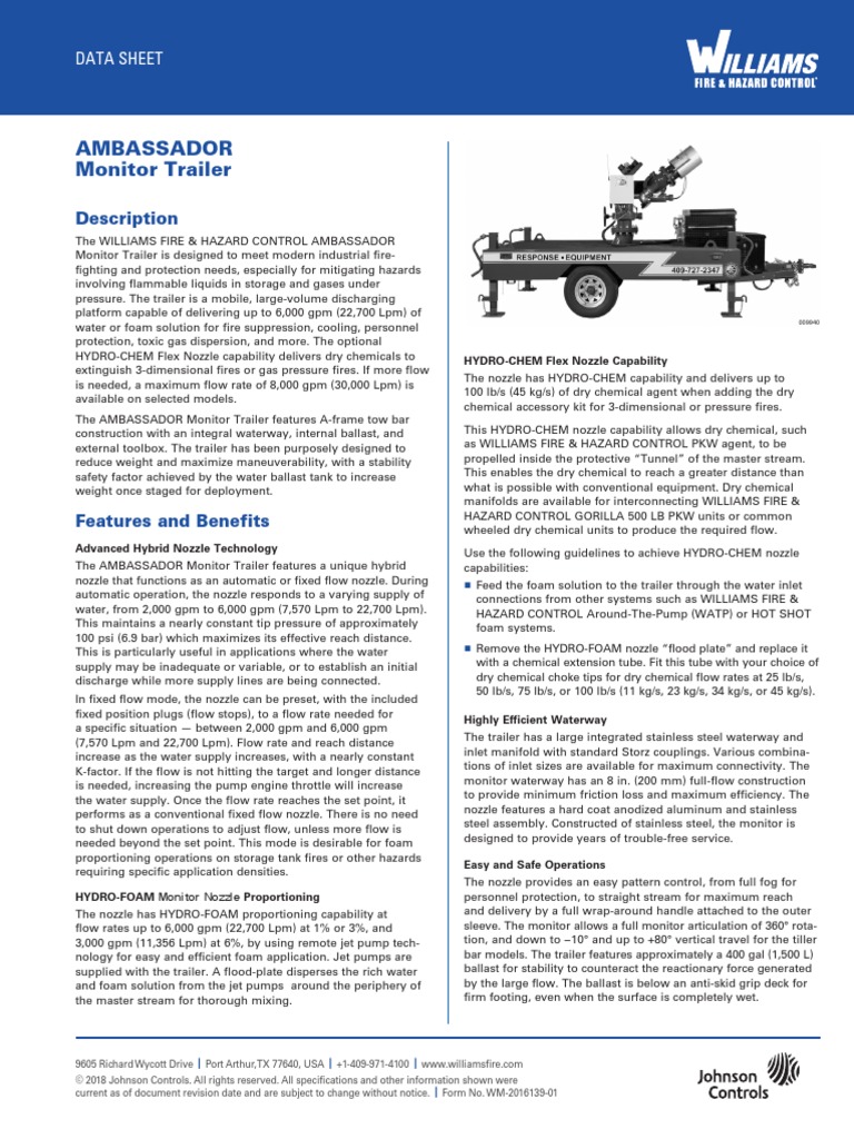LMP-6 Referensi HCFM Williams Fire | PDF | Fires | Trailer (Vehicle)