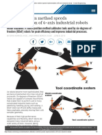 Tool Calibration Method Speeds Implementation of 6-Axis Industrial Robots - Control Engineering