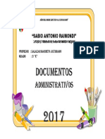 Documentos: Administrativos