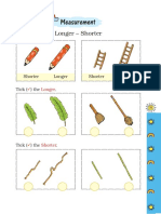 7 Measurement: Longer - Shorter