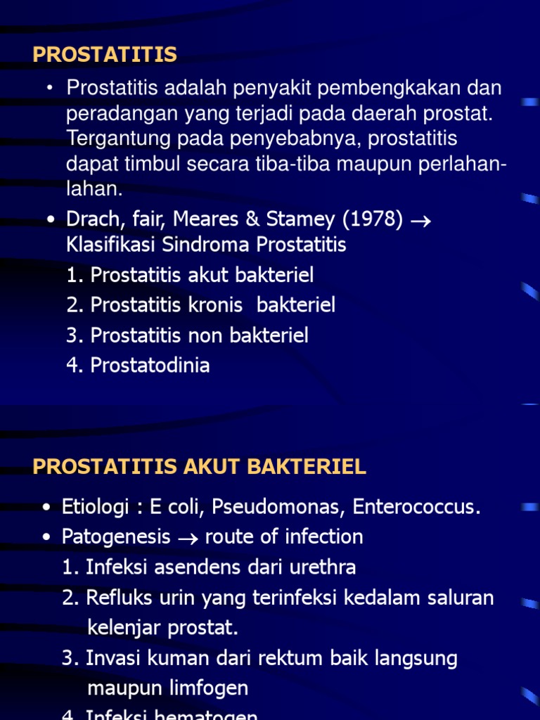 Panduan Lengkap Prostatitis dan Torsio Testis | PDF | Sains & Matematika
