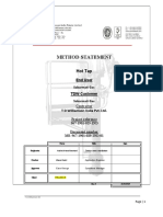 Method Statement: Hot Tap