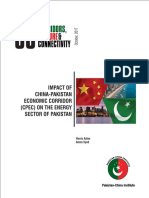 Impact of China-Pakistan Economic Corridor (Cpec) On The Energy Sector of Pakistan