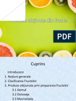 Produse Obtinute Din Fructe