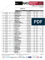 Les Gets Men Juniors Start List 2019