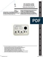 Pc-Alh/Pc-Alhd/ Pc-Alhz/Pc-Alhc: Wireless Receiver Kit