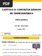 1 LEI - CONCEITOS BAìSICOS DE TERMODINAMICA