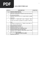 Data Structure Lab Manual Aim & Algo